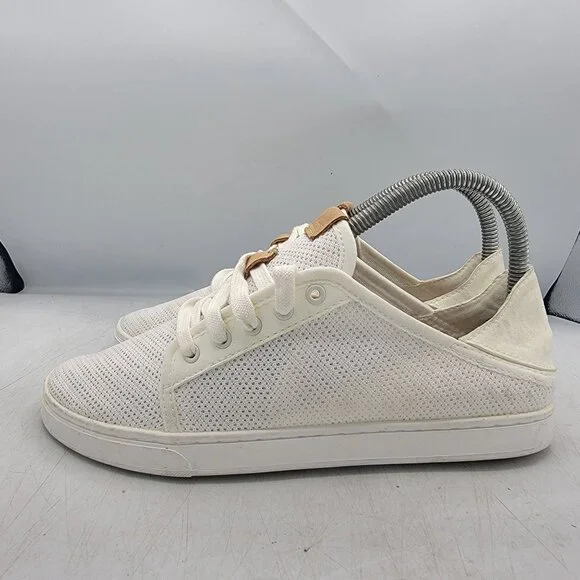 Olukai Pehuea Li Womens Size 7 White Mesh Casual Sneakers Shoes 20379-4R4R - Picture 12 of 13